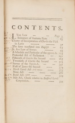 A Collection of Laws Which Form the Constitution of the Bedford...