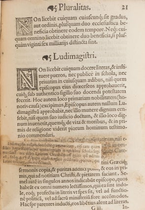 Liber Quorundam Canonum Disciplinae Ecclesiae Anglicanae, Anno 1571.
