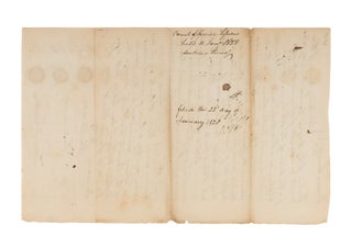 Conviction for Rioting, Queens County, New York, January 11, 1828.