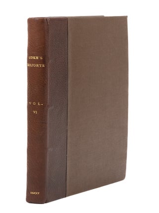 Item #75516 La Size Part des Reports Sr Edw Coke Chivaler, Chiefe Iustice del. Sir Edward Coke