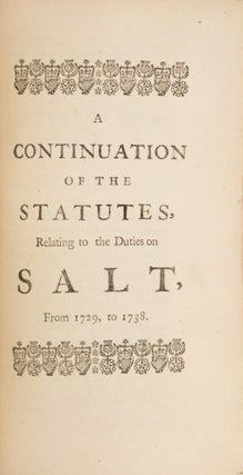 A Collection of All the Statutes Now in Force, Relating to the...