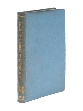 Horae Juridicae Subsecivae: A Connected Series of Notes, Respecting...