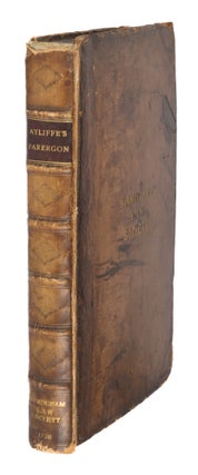 Item #75595 Parergon Juris Canonici Anglicani, or, A Commentary By Way of. John Ayliffe