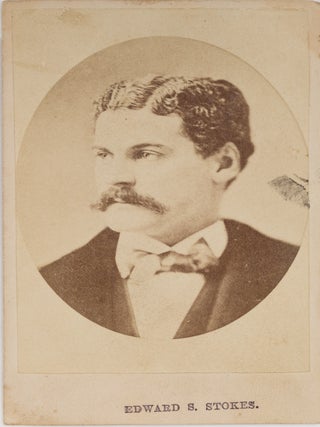 4" x 2-1/2" Cartes-de-Visite of Fisk, Stokes and Mansfield.
