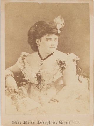4" x 2-1/2" Cartes-de-Visite of Fisk, Stokes and Mansfield.