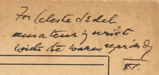 Three Inscribed Copies of Sketch of the Life of Oliver Wendell Holmes.