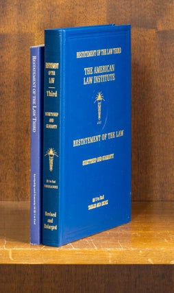 Item #75798 Restatement of the Law 3d. Suretyship and Guaranty. 1 Vol. w/2023 supp. American Law...