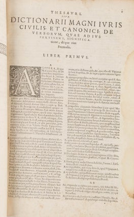 Lexicon Iuris Civilis et Canonici, Sive Potius Commentarius...