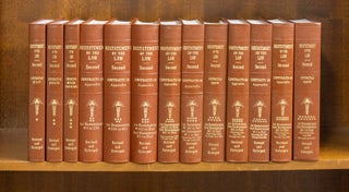 Item #75827 Restatement of the Law 2d. Contracts & Appendix. 13 books. New. American Law Institute