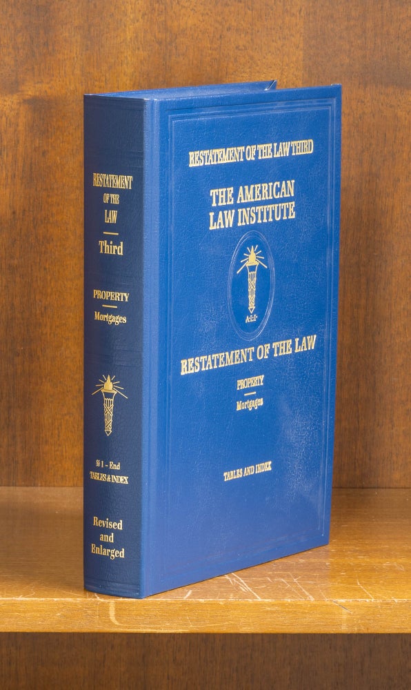 Item #75840 Restatement of the Law 3d. Property (Mortgages). American Law Institute.