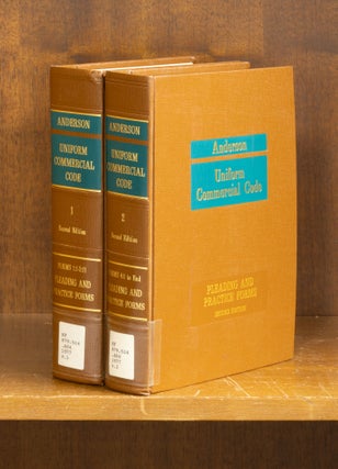 Item #75913 Anderson on the Uniform Commercial Code 2nd ed. Pleading & Practice. Ronald A. Anderson