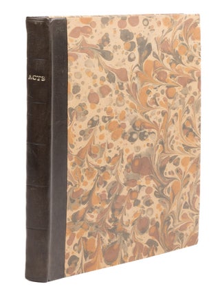 Item #75936 Anno Secundo, & Tertio, Edovardi Sexti: Actes Made in the Session. Great Britain,...