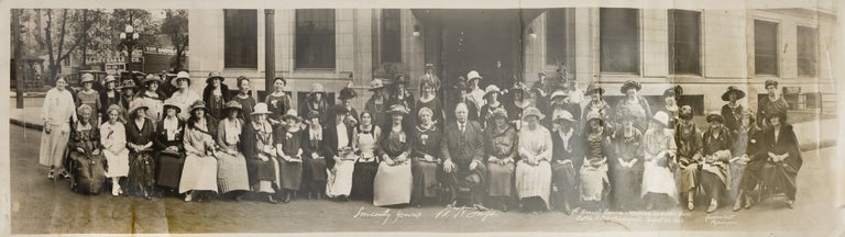 Item #75967 10" x 35" Panoramic Photograph First Annual Session of Women Lawyers. National Association of Women Lawyers.