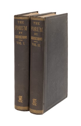 Item #75991 The Forum, Or Forty Years Full Practice at the Philadelphia Bar 2 vols. David Paul Brown