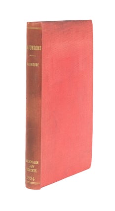 Item #76000 A Practical Treatise on the Law of Advowsons. John Mirehouse