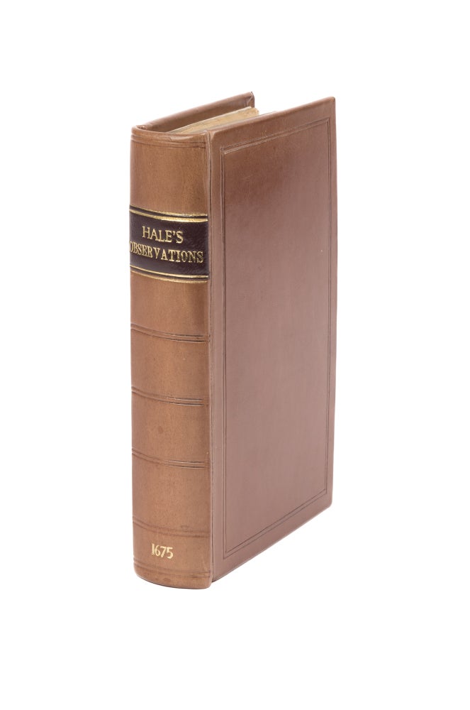 Item #76021 Difficiles Nugae, Or, Observations Touching the Torricellian. Sir Matthew Hale.