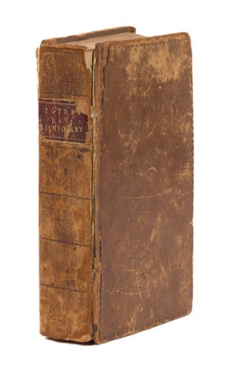 Item #76057 A Compendious Law Dictionary. Containing Both an Explanation of. Thomas Potts