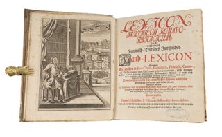 Item #76072 Lexicon Juridicum Romano-Teutonicum, Das Ist, Vollstandiges. Samuel Oberlander