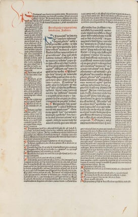 Constitutiones, Nuremberg, Anton Koberger, 1486.
