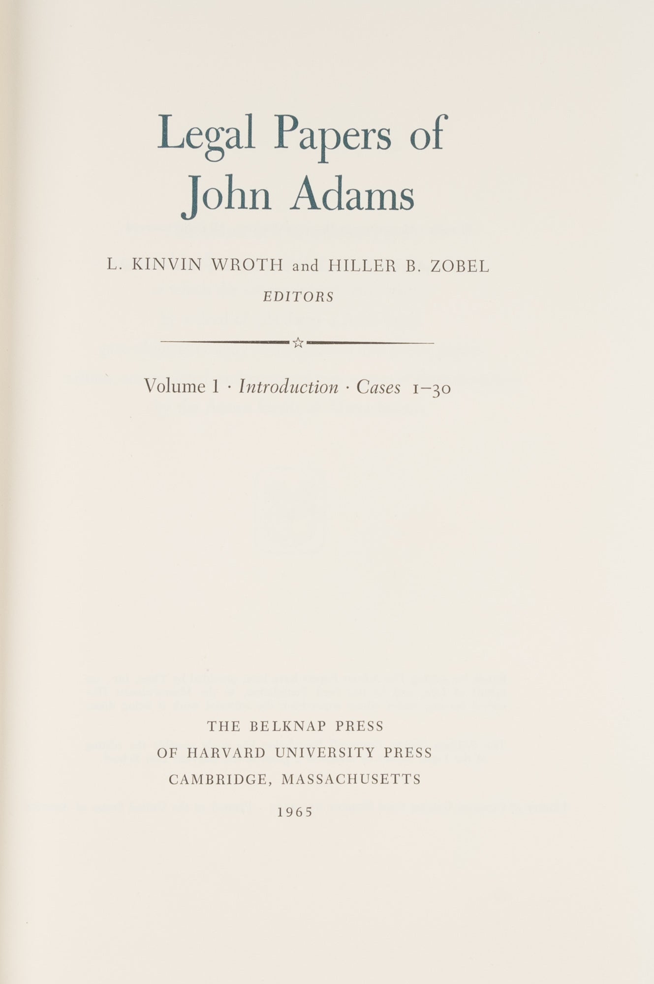 Adams Papers