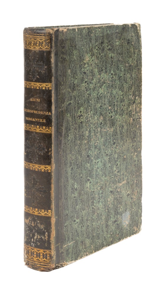 Item #76565 Dizionario Universale Ragionato Della Giurisprudenza Mercantile, 1844. Domenico Alberto Azuni.