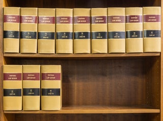 Item #76665 Harvard Law Review. Vols. 72 to 83 (1958-1970), in 12 books. Harvard Law School