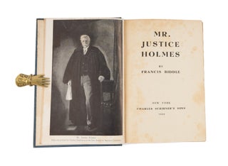 Mr. Justice Holmes, New York, 1942, Inscribed by the Author.