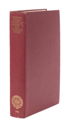 Item #76785 Register of the Society of Writers to Her Majesty's Signet. Signet Library