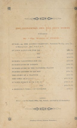 The Comic Blackstone, 2 vols, First Editions, London: 1844-1846.