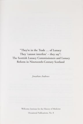 They're in the Trade...Lunacy, They Cannot Interfere- They Say...