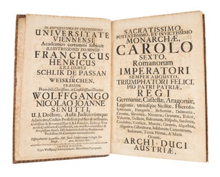 Justus Et Aequus Iudex, Quem Post Emensum Legitimi Studii Tramitem...
