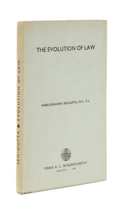 Item #77100 The Evolution of Law. Nares Chandra Sen Gupta