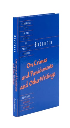 Item #77184 On Crimes and Punishments, and Other Writings. Richard Bellamy, Cesare Beccaria,...