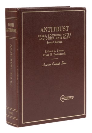 Item #77194 Antitrust Cases, Economic Notes, and Other Materials. Richard A. Posner, Frank H....