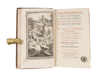 Vocabularium Juris Utriusque ex Variis Ante Editis, Praesertim ex...