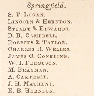 The United States Lawyer's Directory and Official Bulletin for 1850.