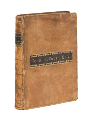 Item #77305 Laws and Ordinances Ordained and Established by the Mayor, Aldermen. New York City