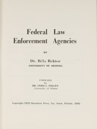 Federal Law Enforcement Agencies.