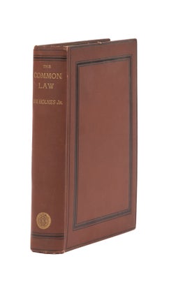 Item #77382 The Common Law. London, 1882. Oliver Wendell Holmes