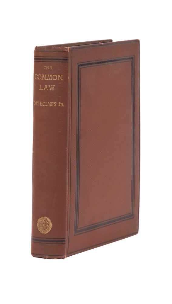 Item #77382 The Common Law. London, 1882. Oliver Wendell Holmes.