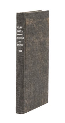 Item #77446 Letter of the Secretary of War, Communicating, In Compliance with a. Trials, Civil...