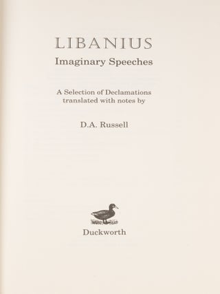 Imaginary Speeches: A Selection of Declamations.