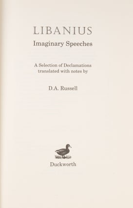 Imaginary Speeches: A Selection of Declamations.