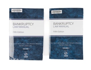 Item #77518 Bankruptcy Law Manual, 5th ed. 2021-1 edition. 2 Vols. Softbound. Joan N. Feeney, M...