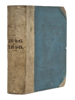 Item #77546 Orders Issued by the Board of Customs, Treasury and Queen, 1846-1848. Board of...