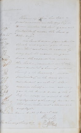 Orders Issued by the Board of Customs, Treasury and Queen, 1846-1848.