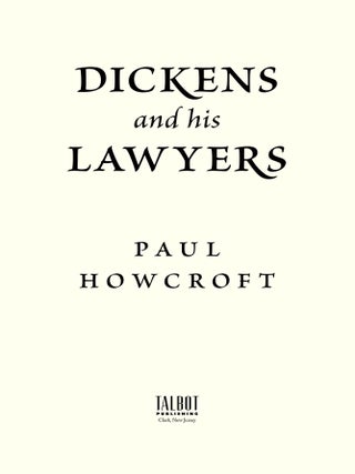 Dickens and His Lawyers.