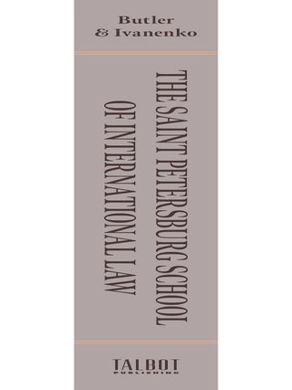 The Saint Petersburg School of International Law.