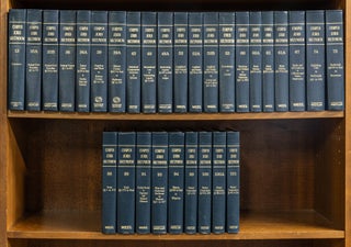 Item #77597 Corpus Juris Secundum. Miscellaneous volumes. Priced per book. Thomson Reuters
