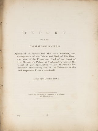 Report from the Commissioners Appointed to Inquire into the State...